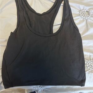 Black Lululemon Racerback Tank Top